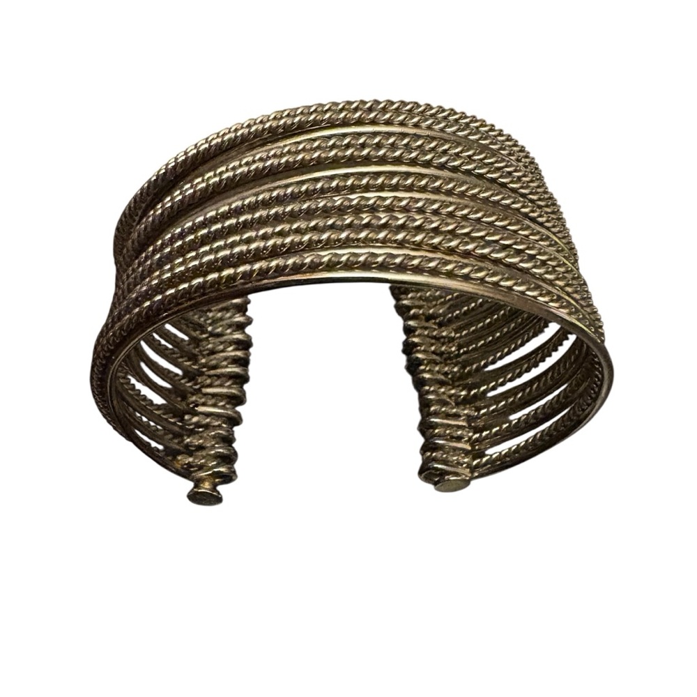 Vintage‎ Y2K Silver Cuff Bracelet